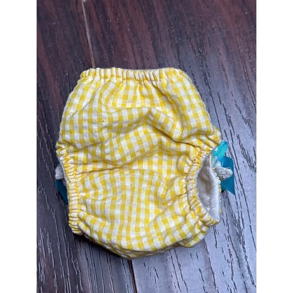 Mdx’s Yellow, Blue, Pink Dog Diaper Size X-S